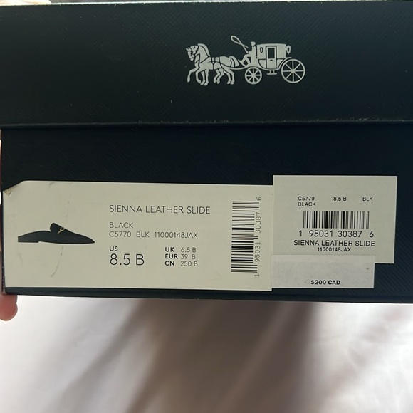 COACH - Sienna leather slide - Picture 7 of 9